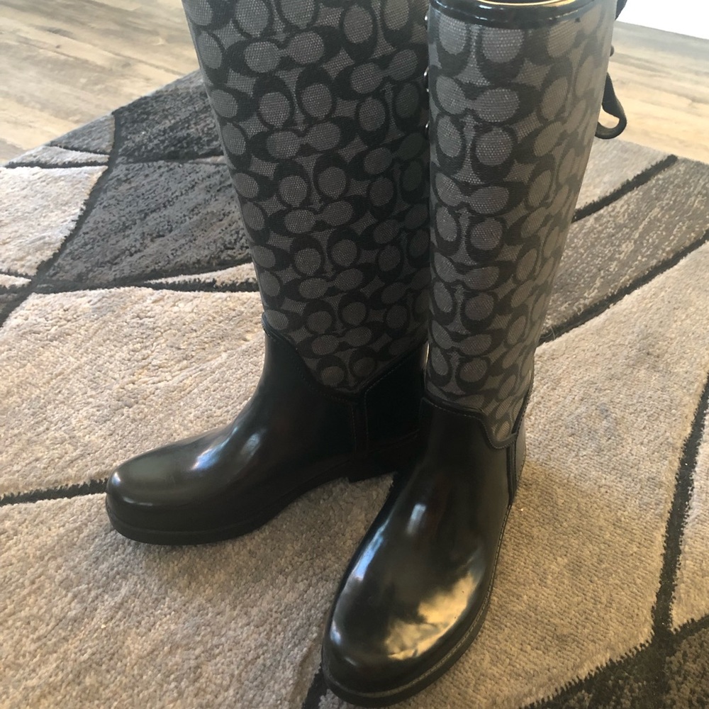Coach Rainboots